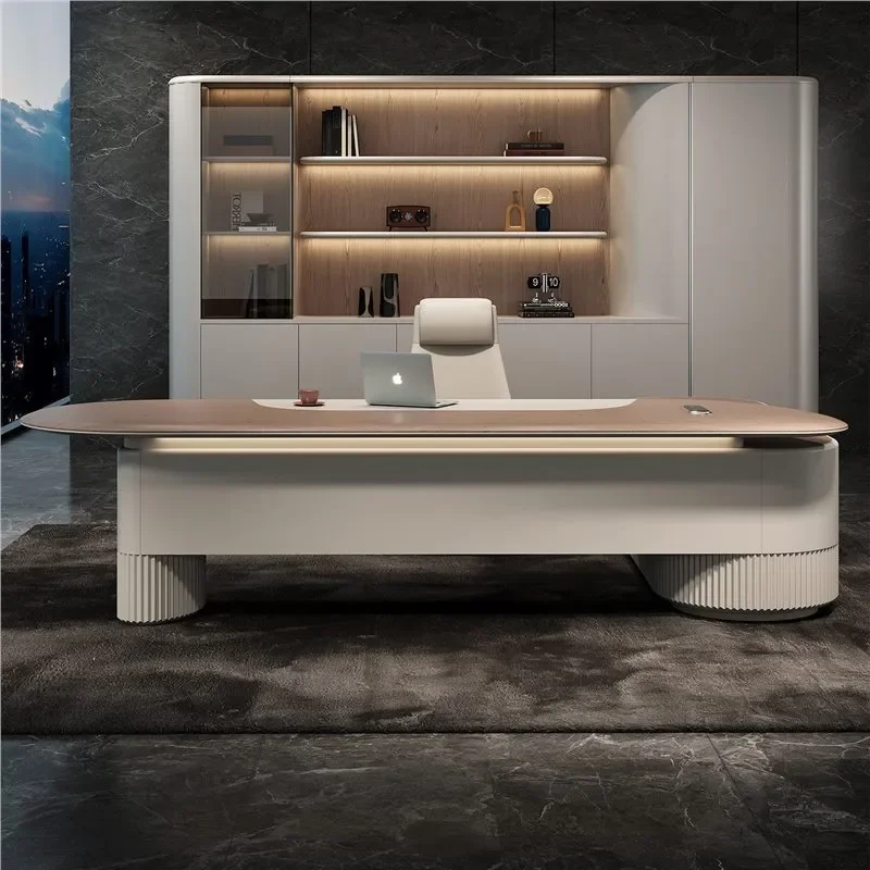 Modern Executive Desk Large Office Table Minimalist for Manager Home Office Computer Desk