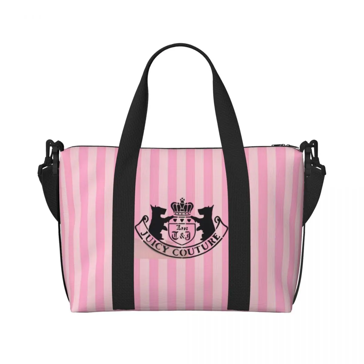 Hot-Sale-Like-Juicy-Couture-Style Weekend Gym Yoga Luggage Bags Sport Duffle Bag Round Large Capacity Travel Duffel Bag