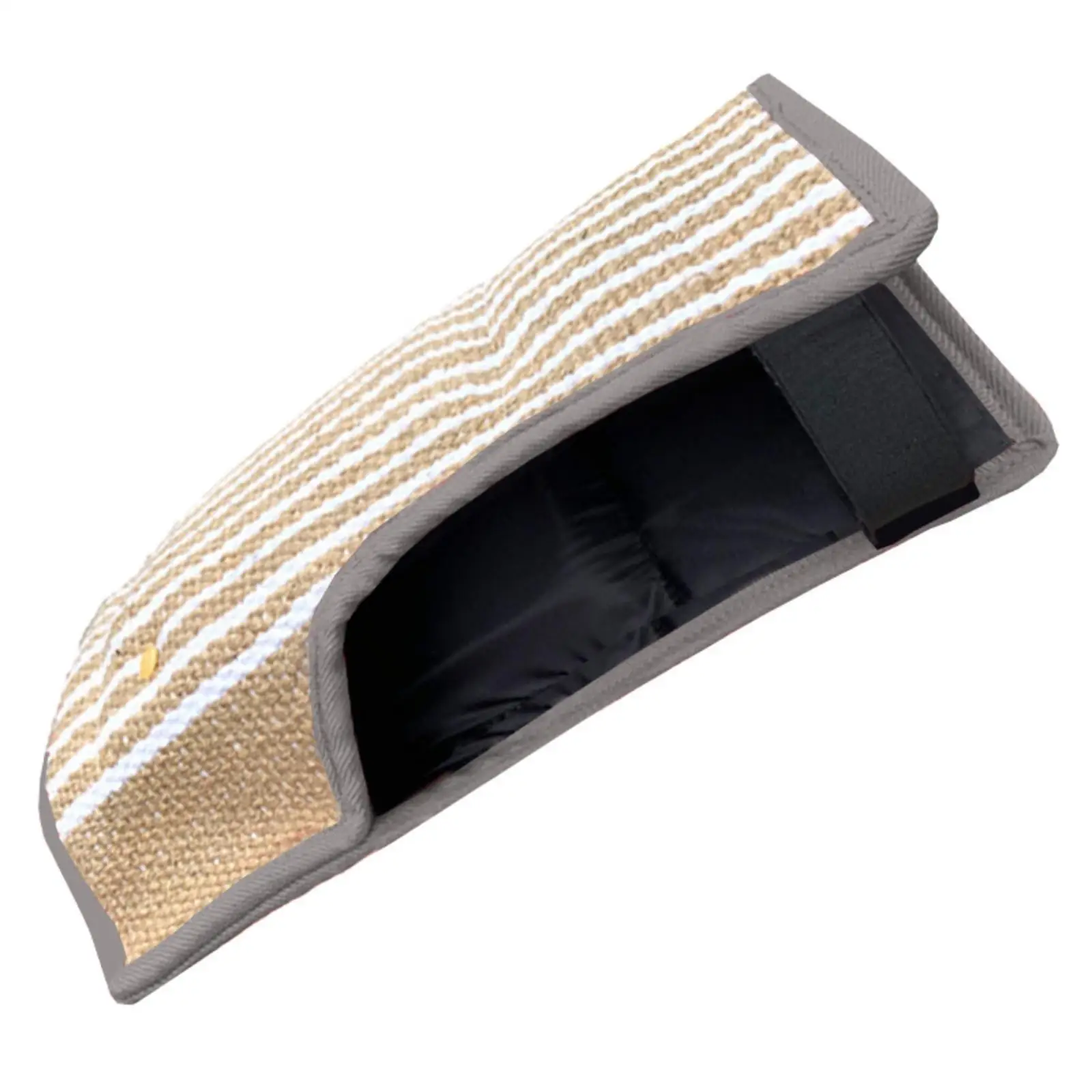 Dog Bite Work Training Sleeve Jute Fabric Colored Woven Exterior with Black Lining for Canine Obedience and Grip Exercises