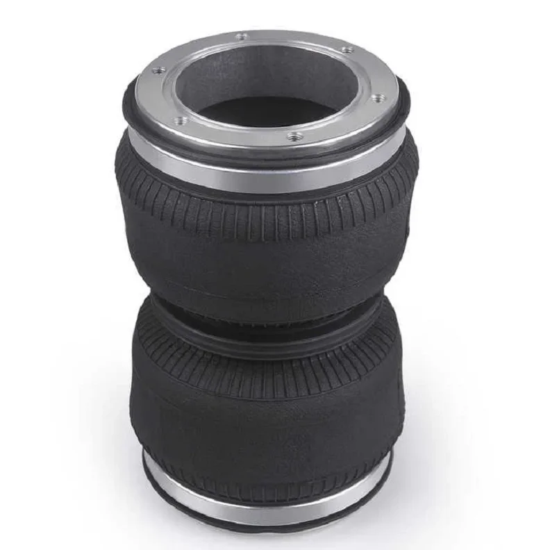 Rubber Double Convoluted Air Ride Lift Suspension Shock Absorber Bellow Bag Spring 120180
