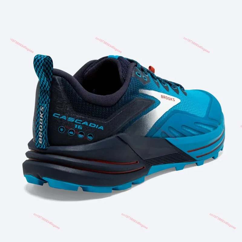 BROOKS Cascadia 16 Men Trail Running Shoes Women Mountain Marathon Training Shoes Non-slip Outdoor Camping Trekking Sneakers