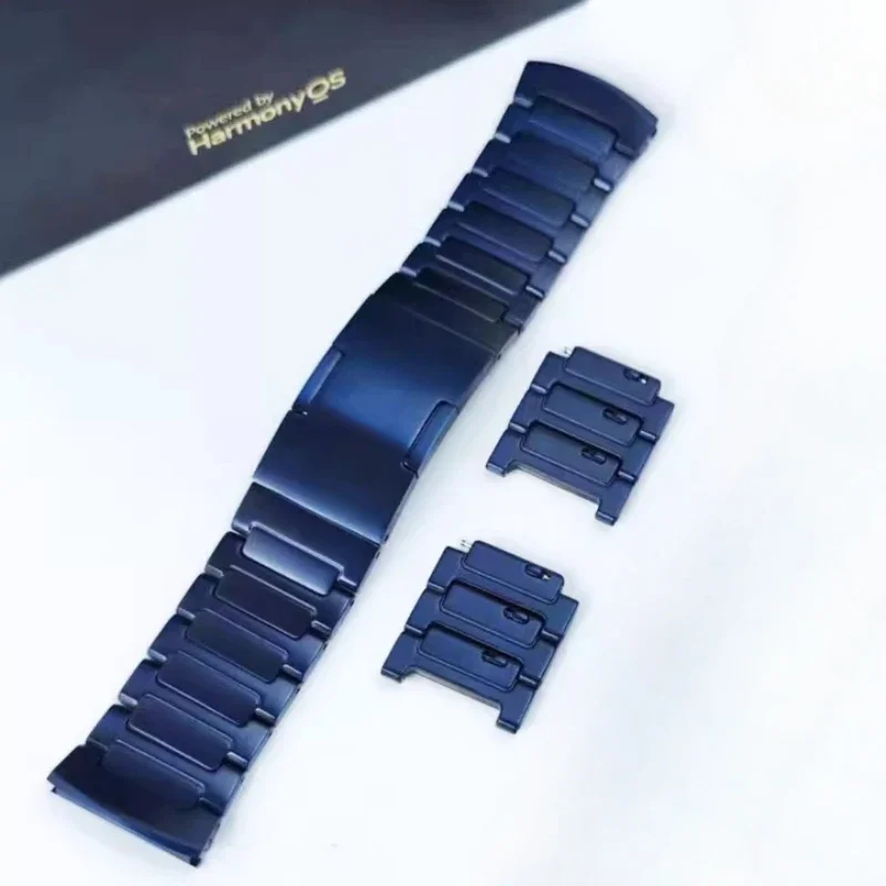 Huawei 4 pro,マーシャル,ブルー,ルトラライトブレスレット用合金時計バンド