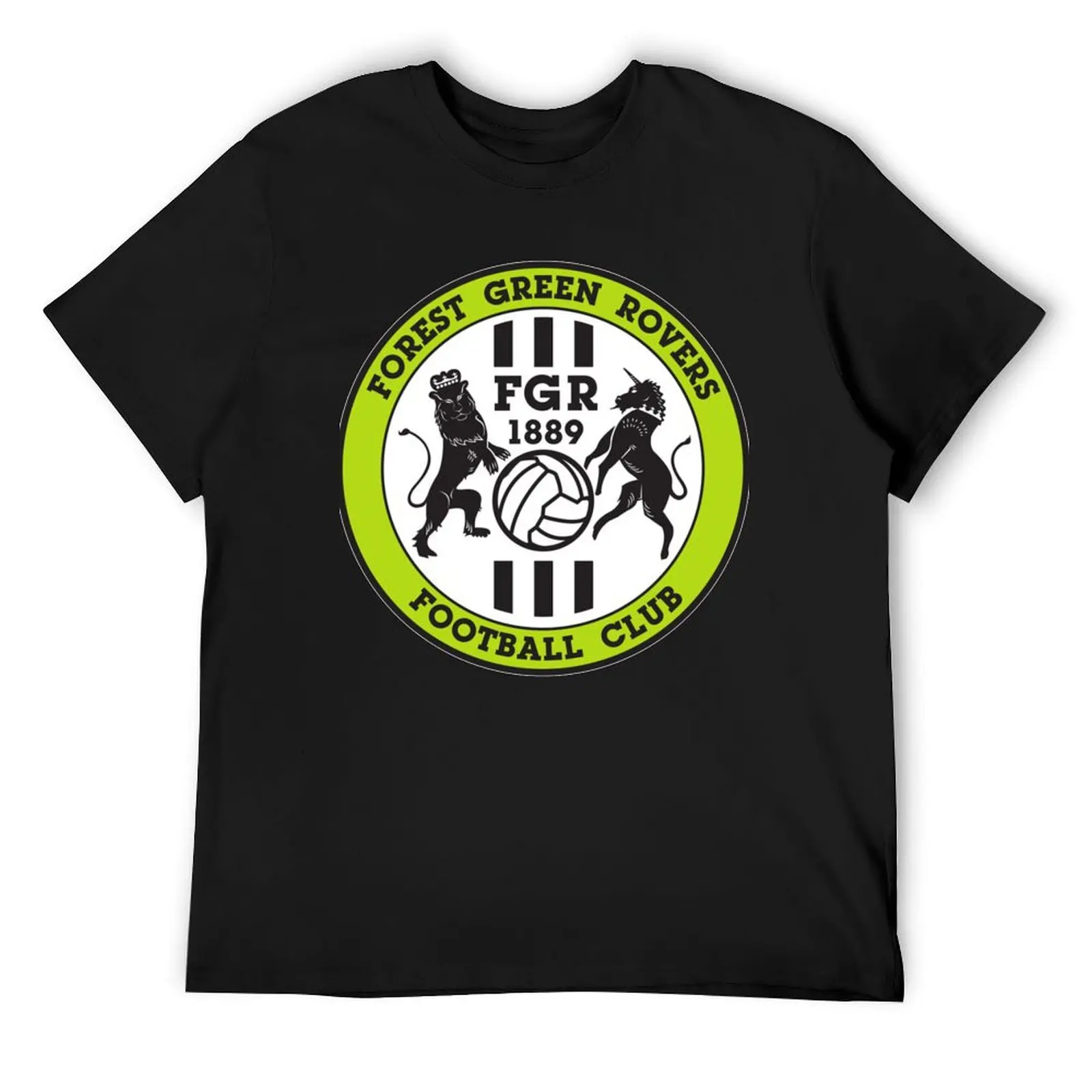 Forest Green Rovers FC T-Shirt plus size tops heavyweights vintage t shirts fitted t shirts for men