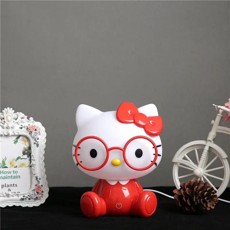 Cute Cartoon zwierząt lampy stołowe dla dzieci oświetlenie LED do pokoju dla dzieci noc Laghts Christmas Gift nocna oprawa Home Decor na biurko, z