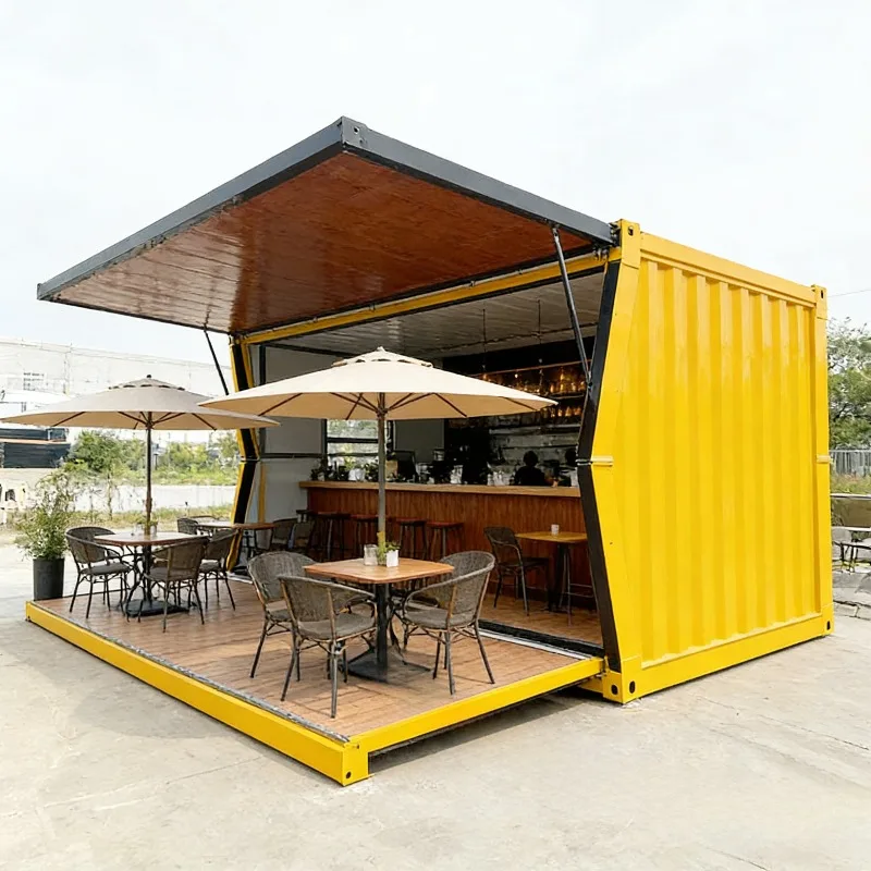 Expandable Folding Container House for Families or Businesses
