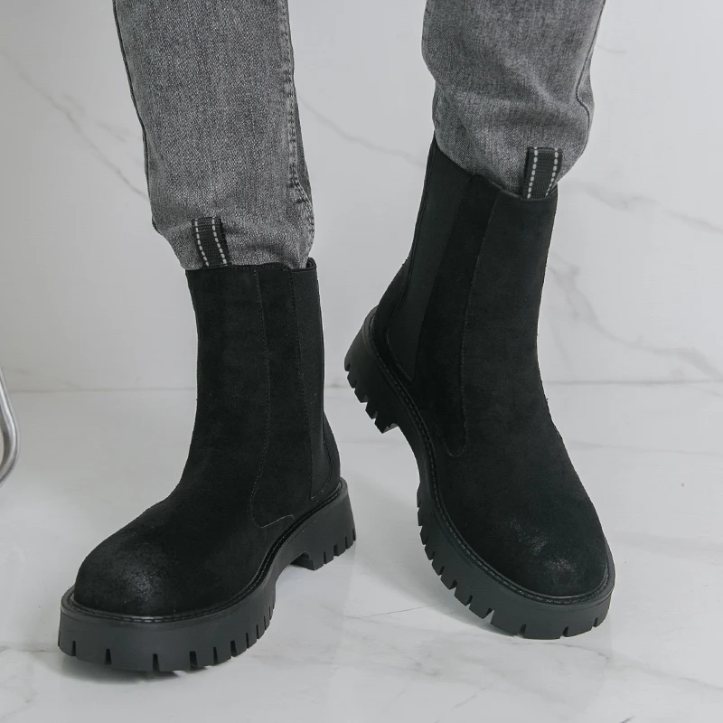 

Мужские осенние и зимние ботинки. Дизайнерская повседневная обувь в стиле ретро. Для работы или офиса. Лидер продаж. Модная обувь. Классическая, хит продаж.