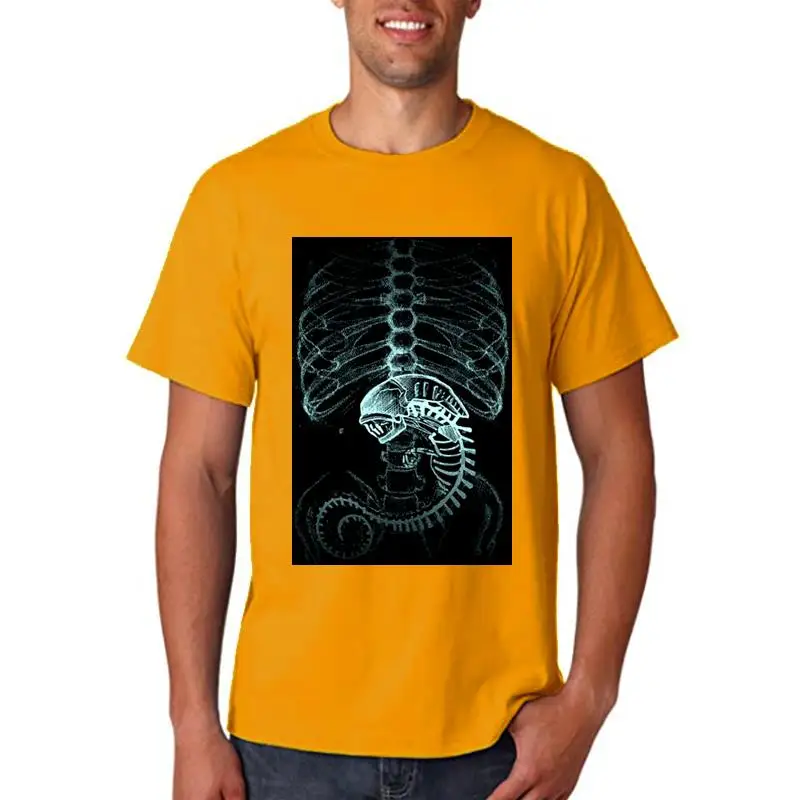 T-SHIRT X-RAY ALIEN - Prometheus Nostromo Logo Weyland S M L XL XXL XXXL T-Shirt