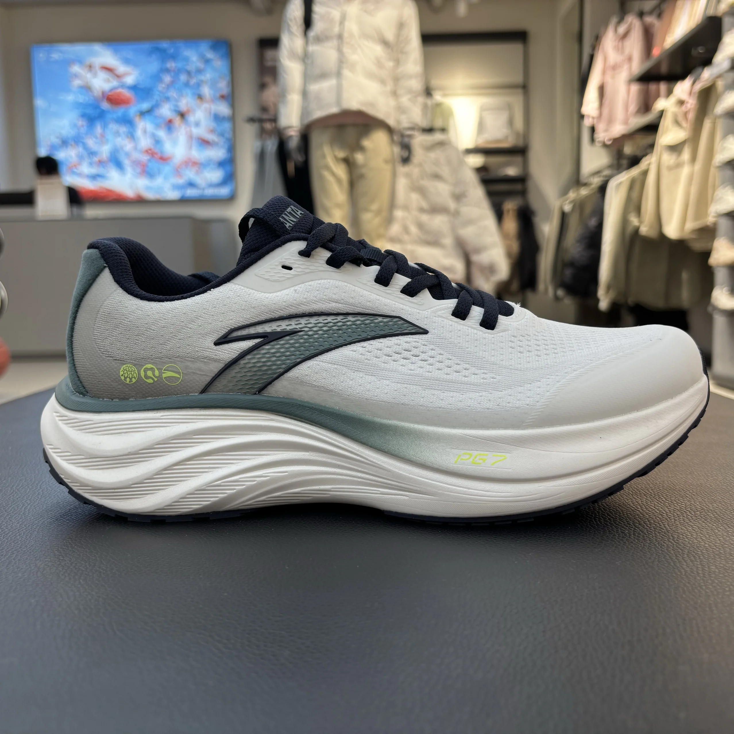 

Men's Running oes PG7 Waterproof Wear-Resistant Spring New Sports oes Comfortable o Absorption All-Match Rubber