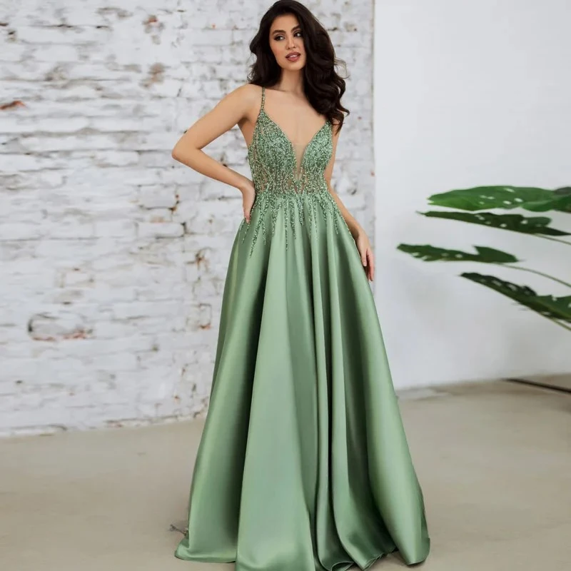 

Вечернее платье, женское элегантное роскошное женское вечернее платье для женщин, вечернее коктейльное платье для выпускного вечера по индивидуальному заказу, 2025, женское бальное платье