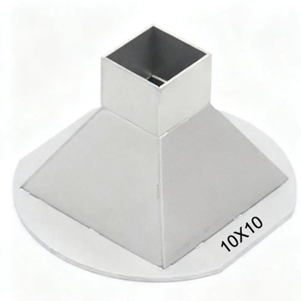 Upper and lower position nozzle for BGA rework stations designed for efficient hot air delivery and precise chip positioning