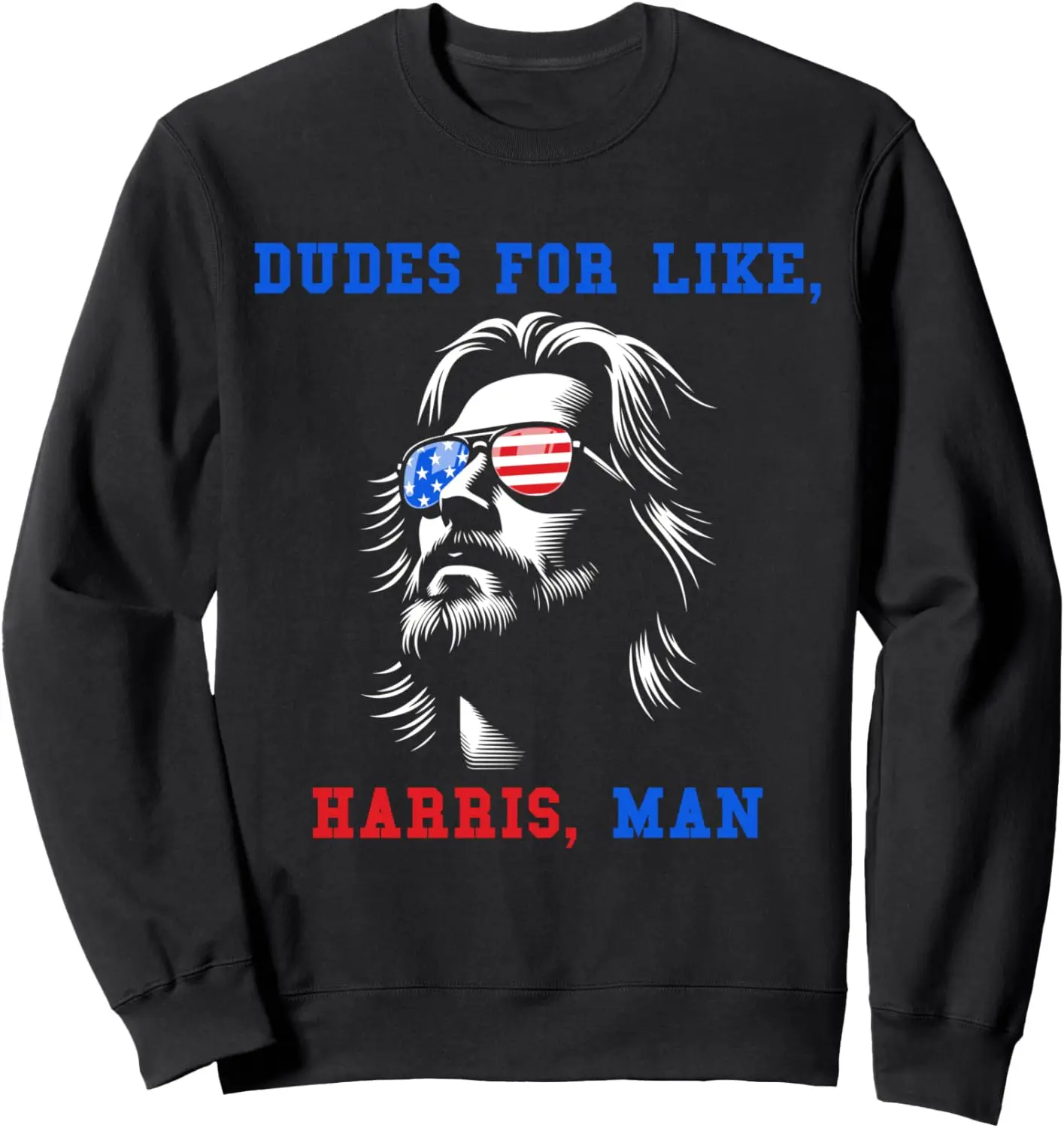 

Толстовка Dudes For Like Harris, Man White Dude For Kamala Harris 2024.