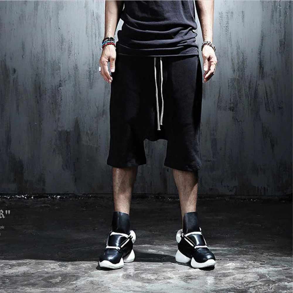 Men's Dark Plain Casual Shorts, Summer Street Style, Youthful Everyday Wear, Soft Casual Five-Point Pants, Men's Clothing 2026 N