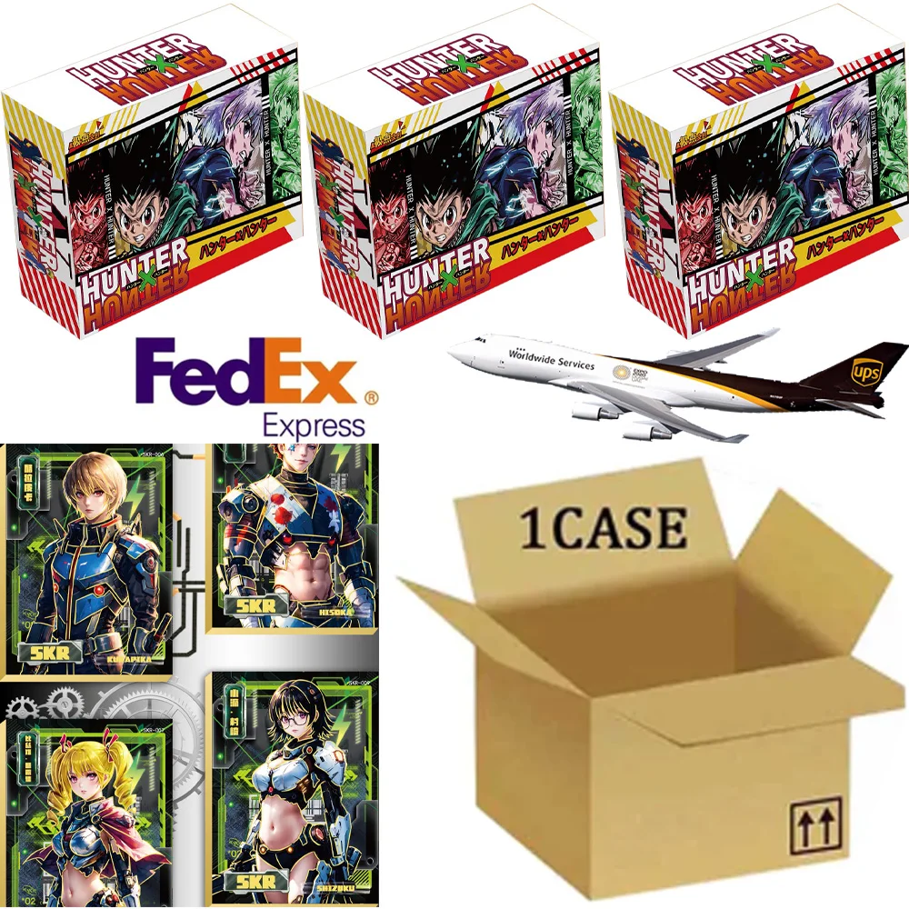 Wholesale Anime Hunter×hunter Collection Cards Killua Alluka Flash Szr Snr Table Battle Game Card Tcg Booster Box Kids Toy Gifts