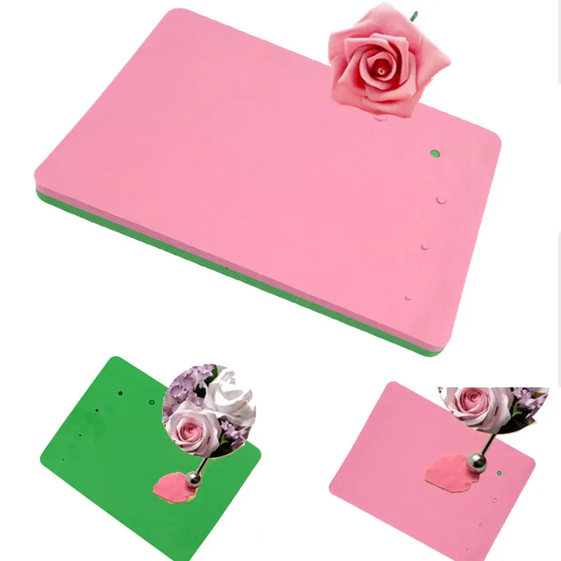 Sponge Cake Foam Pad Flower Modelling Gum Paste Fondant Cake Mat  DIY Baking For Sugarcraft Decoration Cake Pad Making Tools