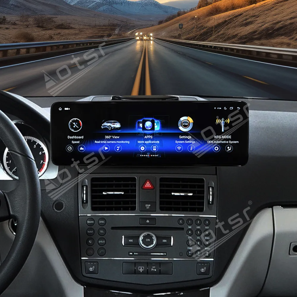 

14.9" Car Radio For Mercedes-Benz C W204 2008 2009 2010 Multimedia Video Player GPS Navigation Carplay Unit Android Screen 4G