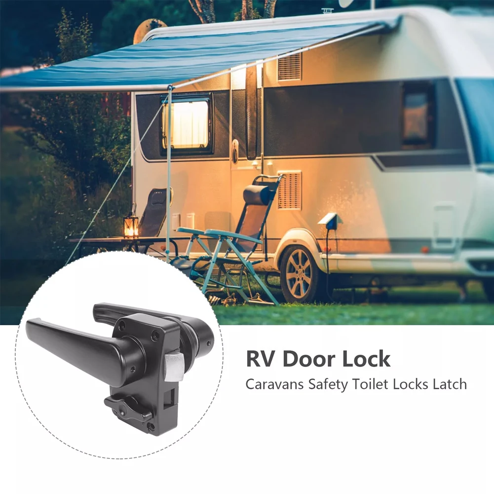 Maniglia leva Latch RV Toilet Door Lock pacchetto contenuto nome del prodotto specifiche di sostituzione miglioramento della casa