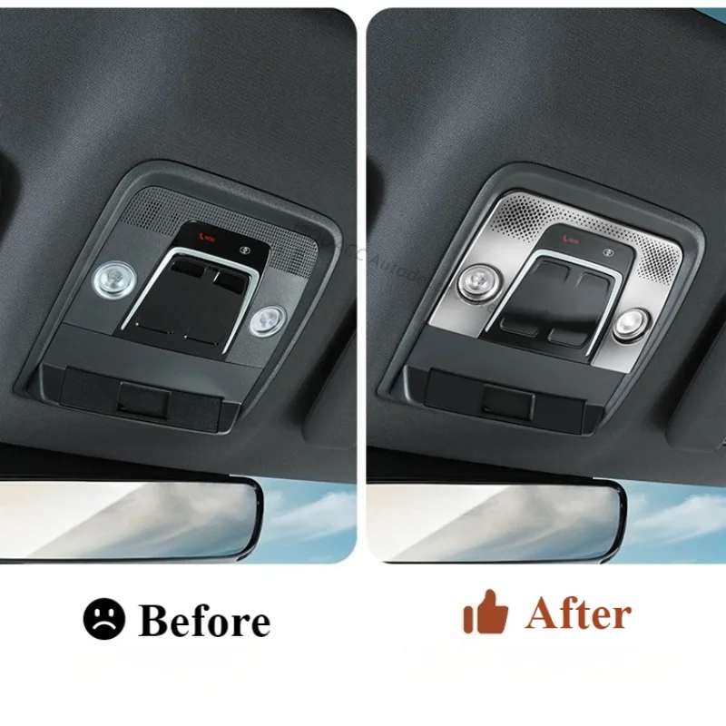  ل BYD أغنية LEV 2023 2024 2025 سقف القراءة ضوء المتكلم غطاء القرن واقية تقليم السيارة الداخلية واقية مصبغة الحرس جزء #2