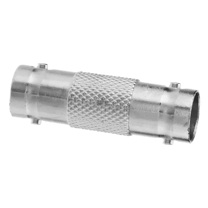 Solderless BNC Female to BNC Jack Extension Cable Coupler for CCTV Camera Security Surveillance System
