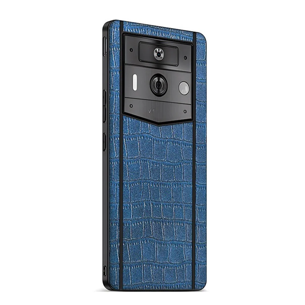 Тонкий чехол из искусственной кожи с крокодиловым узором для делового чехла VERTU METAVERTU 2.