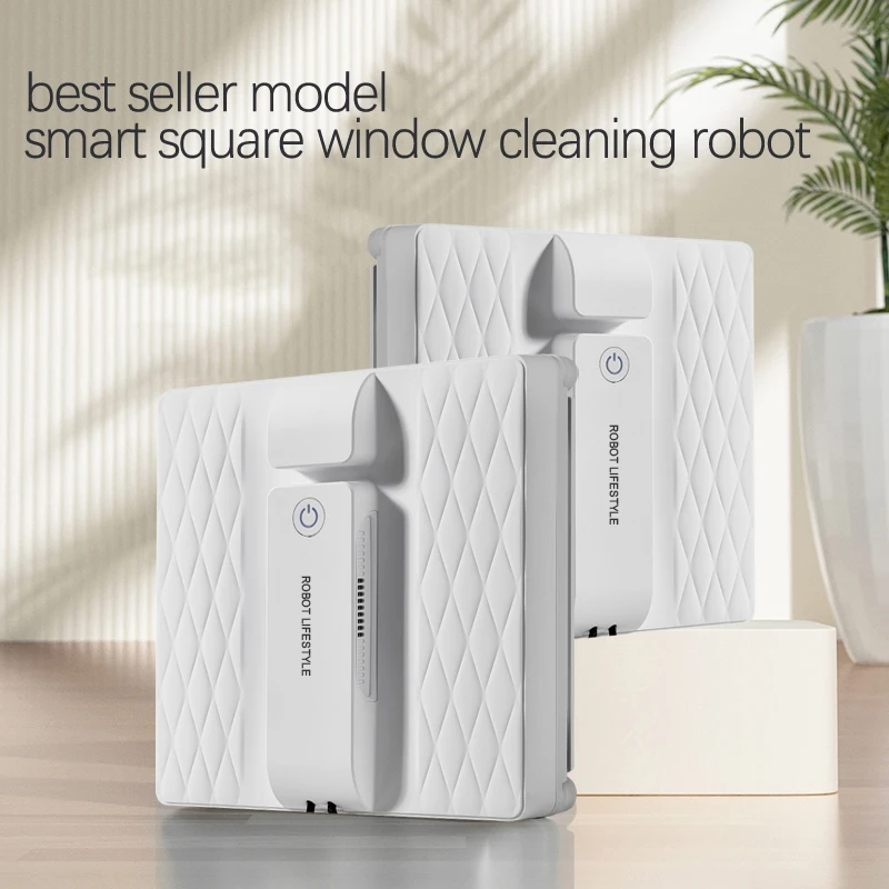 Window Robot Cleaner Water Spray Electric Glass Wiper Auto Cleaning Robotic Washer Machine Smart TUYA APP Remote Control