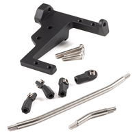 Aluminum BTA Servo Mount and Steering Link Kit for Vanquish F10 Portal F10T Straight Axle VS4-10 Phoenix VRD LCG Chassis