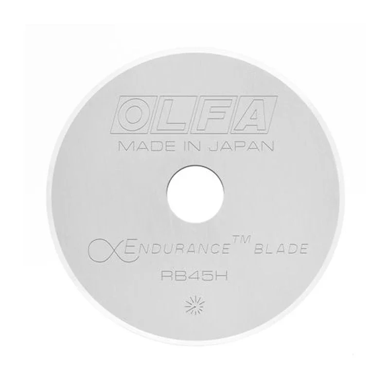 OLFA RB45H-1 45mm Rotary Cutter Endurance Blade- Twice The Life Cycle of Standard Blades