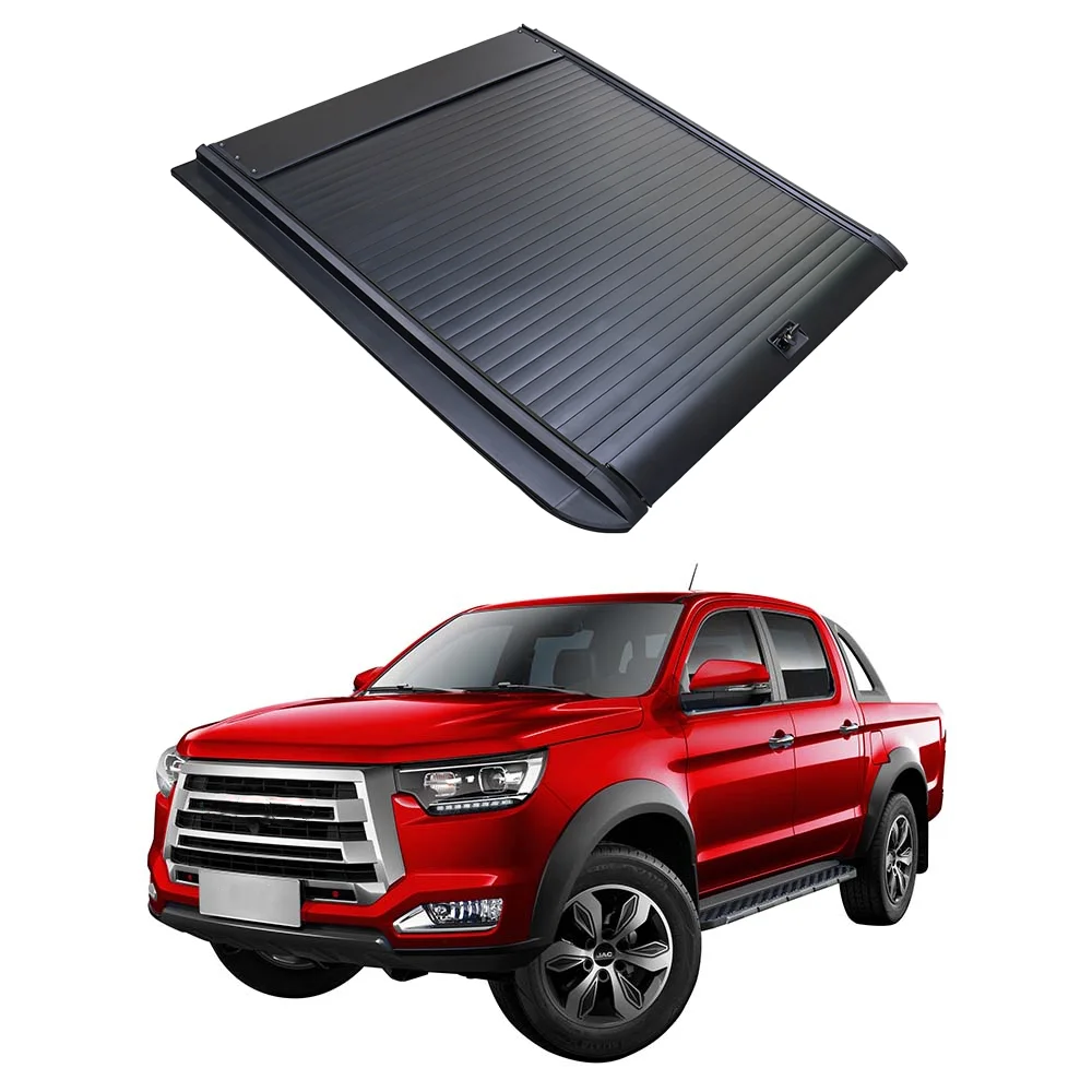 

retractable pickup bed tonneau cover 4x4 aluminum roller lid for jac-t8 great wall poer