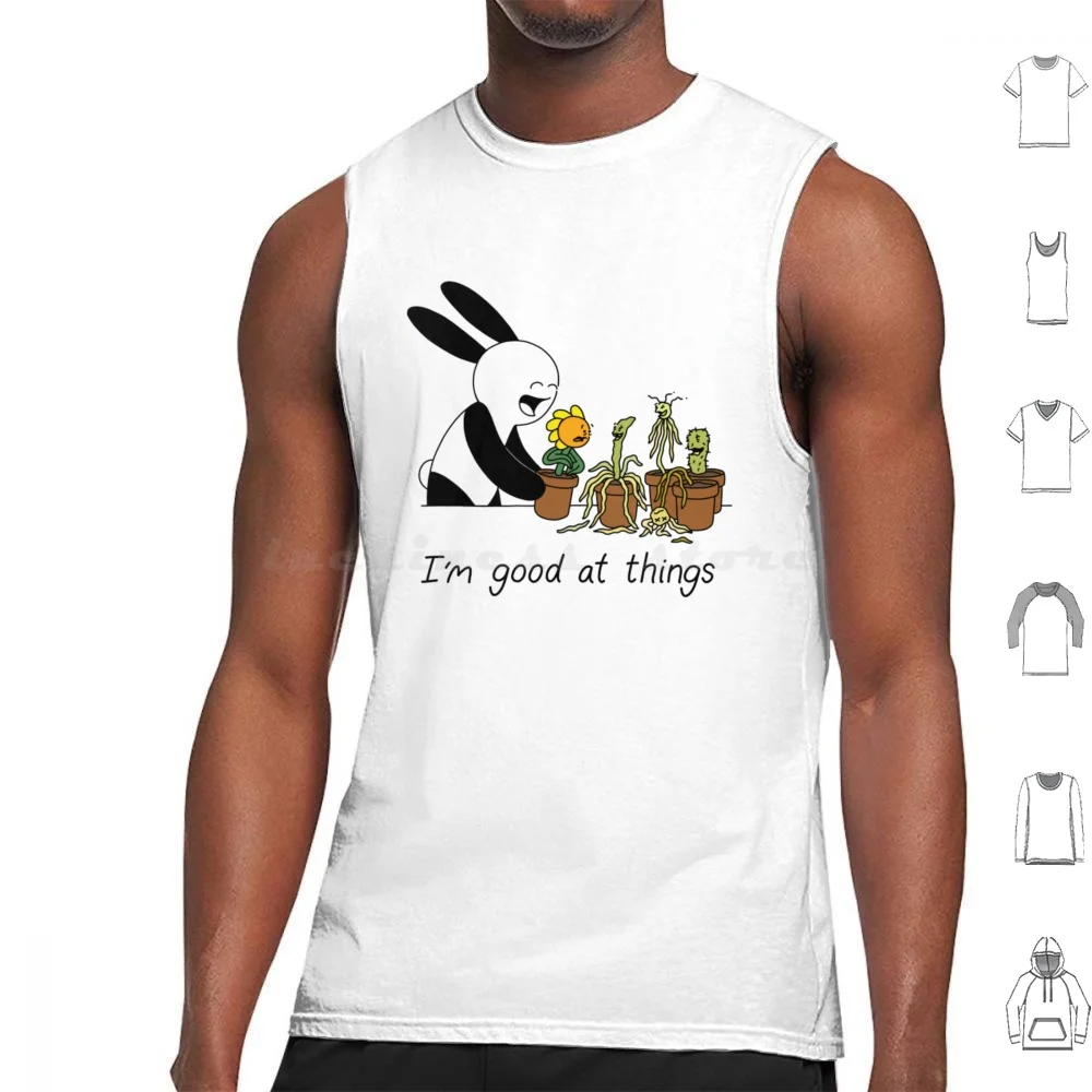 Plant Daddy T-Shirti'M Good At Things Tank Tops Vest Sleeveless Plant Daddy T Shirtim Good At Things