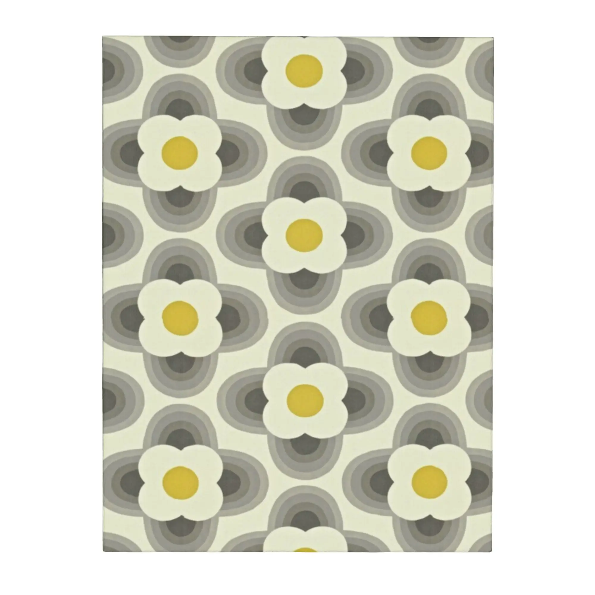 Unframed Canvas Print Art Wall Decor Picture Geometric Orla Kiely Abstract Flowers Scandinavian Canvas Artwork Gift 30x40cm