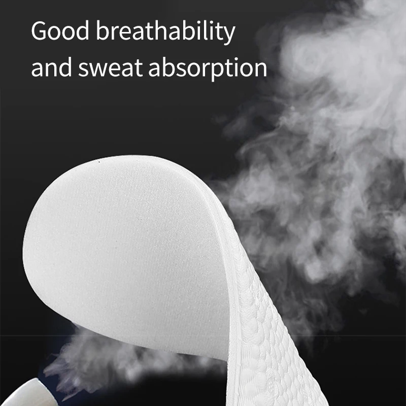 نعال داخلية بسيطة بيضاء مريحة وغير مرئية لزيادة الارتفاع للأقدام من مادة EVA قابلة للتنفس لزيادة الارتفاع #6