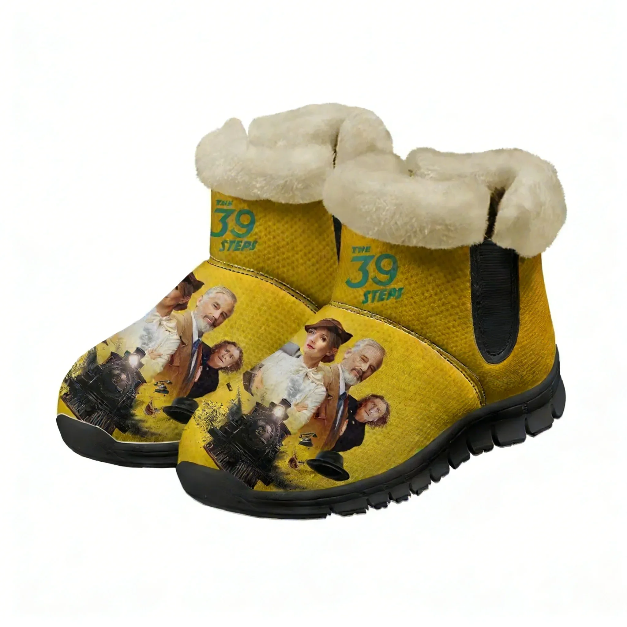 

The 39 Steps Snow Boot Mens Womens Teentager Warm Boot High Quality Personalized Casual Lightweight Sneakers Customized Shoes