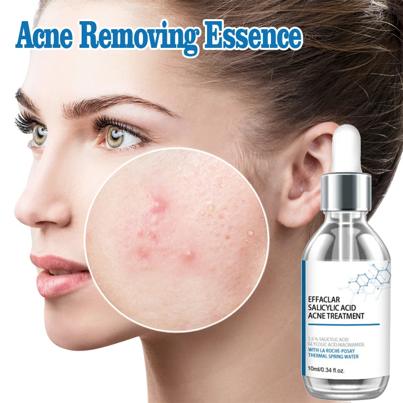 Pore Shrink Face Serum Hyaluronic Acid Moisturizing Nourish Smooth Pores Repair Essence Firm Korean Cosmetics