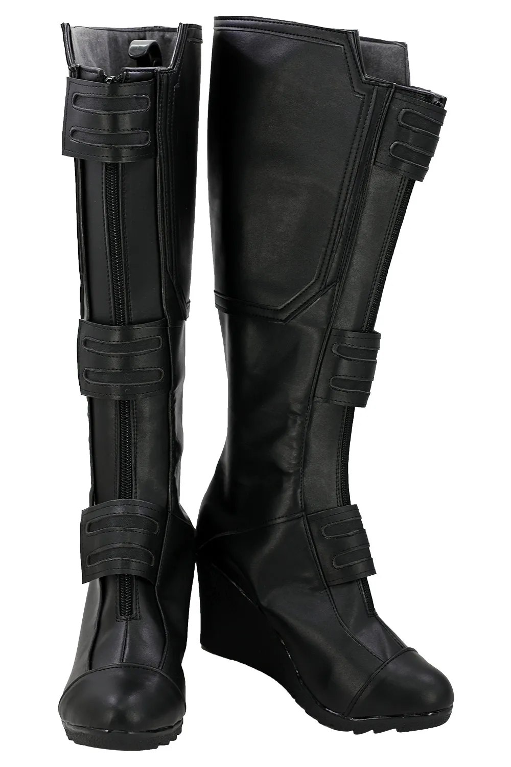 Natasha Romanoff Cosplay Shoes Boots Halloween Costumes Accessory Custom Made EU Size