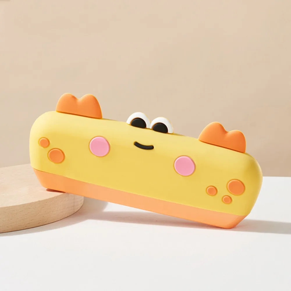 

Silicone 16 Hole Organ Harmonica Cartoon Montessori Educational Harmonica Lightweight Music Learning Kids Harmonica