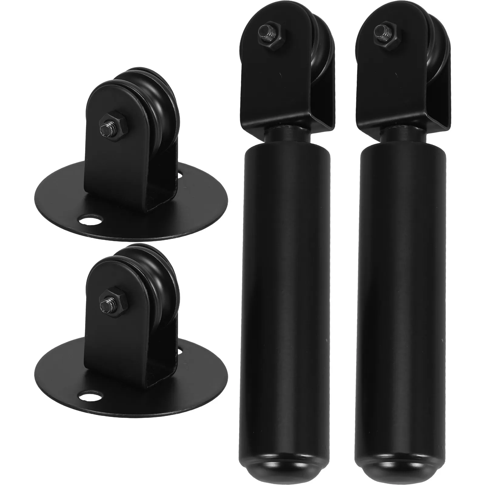 

2Set Ceiling Pendant Pulley Adjustable Light Hanging System Heavy Duty Steel Pulley Kit for Chandelier Adjustable Suspension