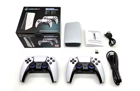 P5 plus For PS5 plus Video Game Console 4K HD PSP S905 Chip Nostalgic Video Game Consolem TV Game 3D Play HDMI 2.4G Wireless