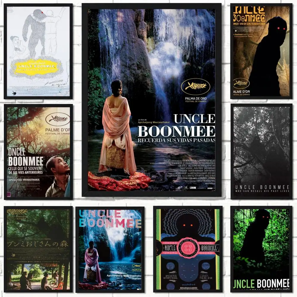 classic movie U-Uncle Boonmee Who Can-N Poster Self Adhesive Wall Decor for Modern Home Cafe Office and Bar