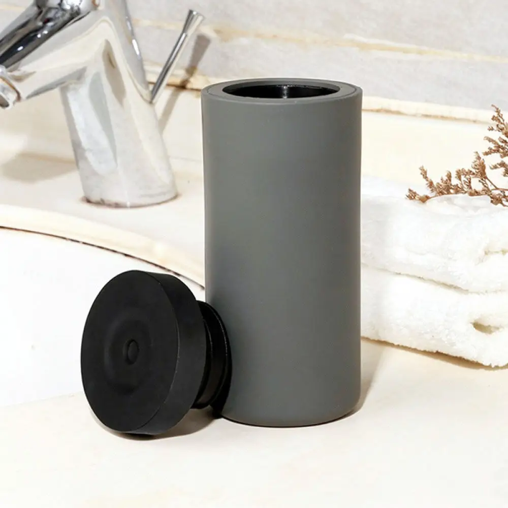 Modern Silicone Soap Dispenser Set With Tray Countertop Organizer For Kitchen Sink Dish Detergent Hand Soap Refillable