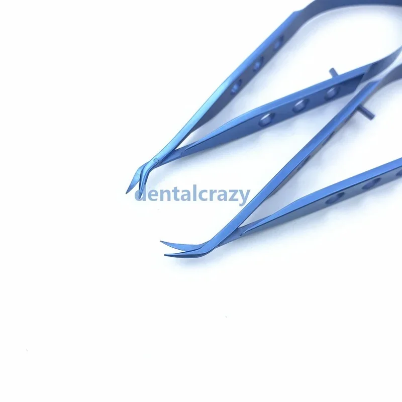 Titanium Castroviejo Corneal Scissors Left/Right Scissors training tool Ophthalmic Surgical Instrument