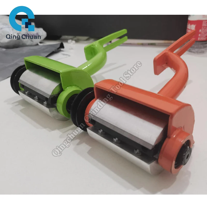 Belt Style Skinning Peeling Machine Taking Flat Shavings Poria Cocos Wood Log Peeler Slotter