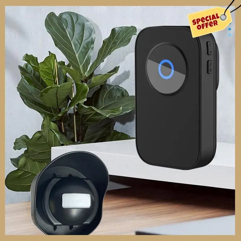 Беспроводной водонепроницаемый дверной звонок «два в одном», инфракрасный индукционный дверной звонок для человеческого тела, напоминание о магазине, приветственное устройство, вилка стандарта США, простота в использовании
