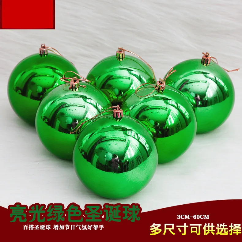 8cm Purple Glossy Electroplated Christmas Ball Ornament Hanging Pendant for Tree Decoration