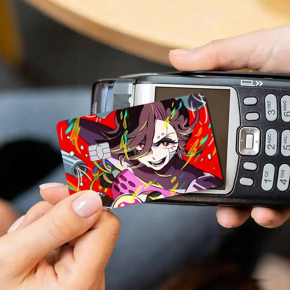 mettaton undertale  Credit Card HD Stickers Small Chip Waterproof Sticker Game Card Decal Gift