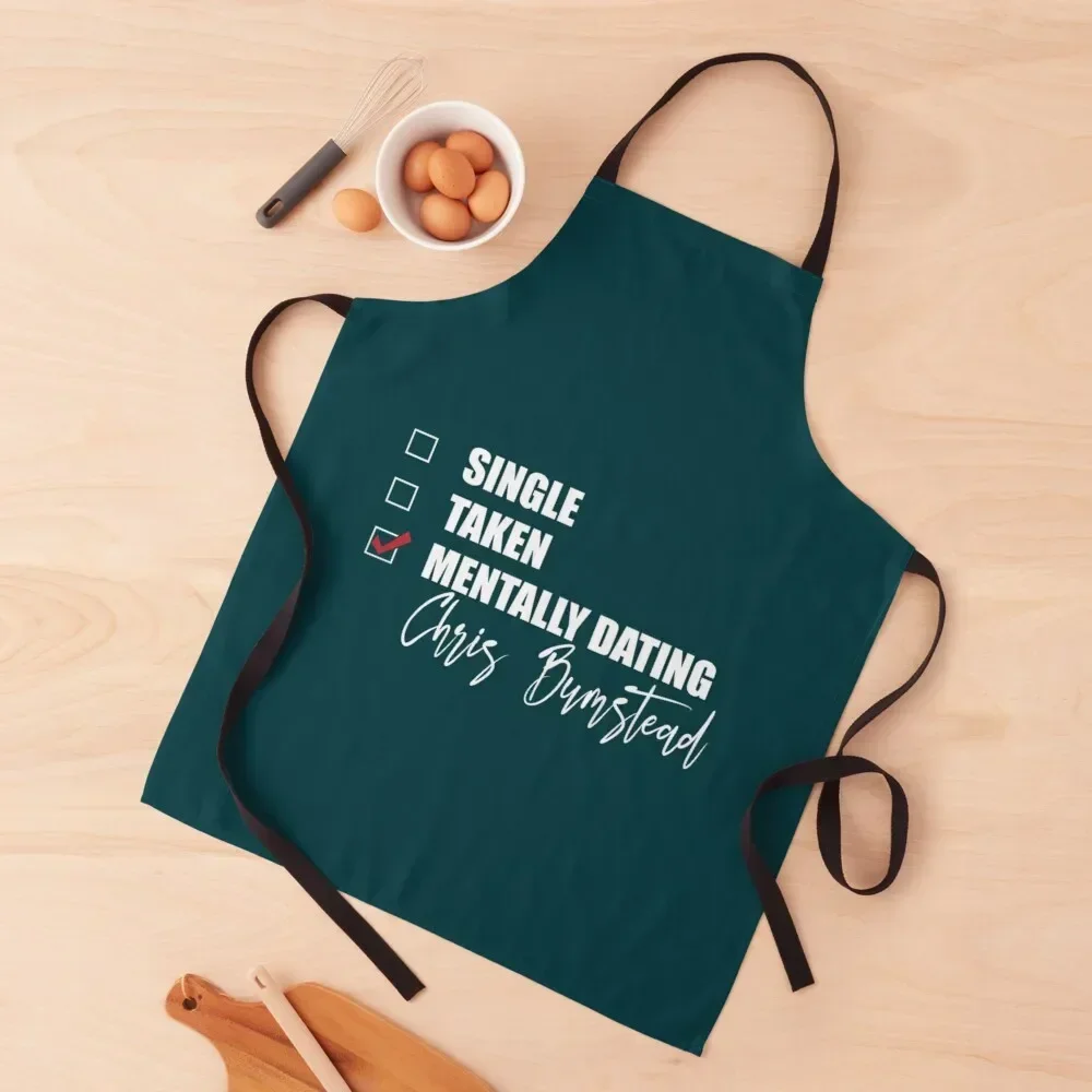 Mentally Dating Chris Bumstead Apron Ladies Kitchens Accessories Apron