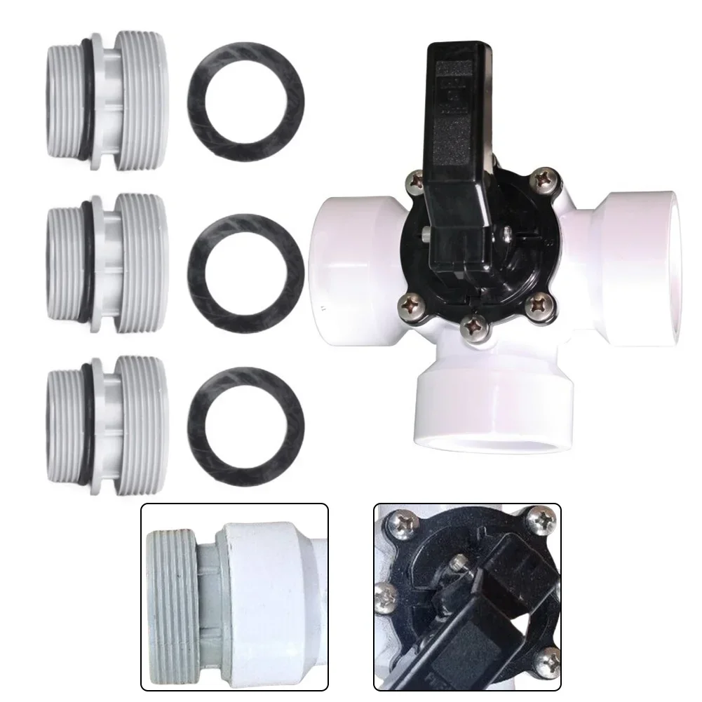 1set 4517 3-Way Shutter Valve 1.5