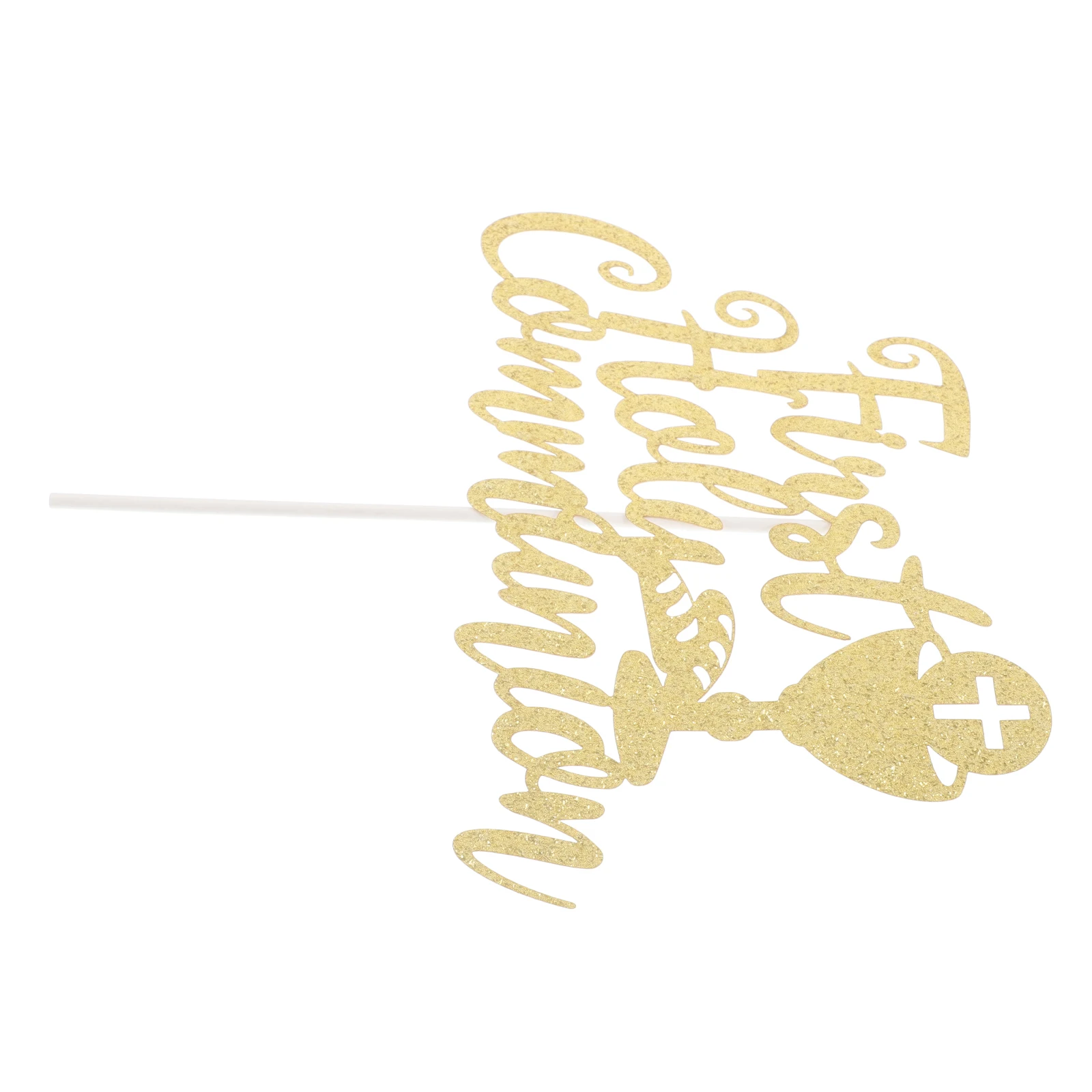 

Cake Insert Baby Shower Topper Girl Card Baptism Decorations Paper Baking Toppers for Boy