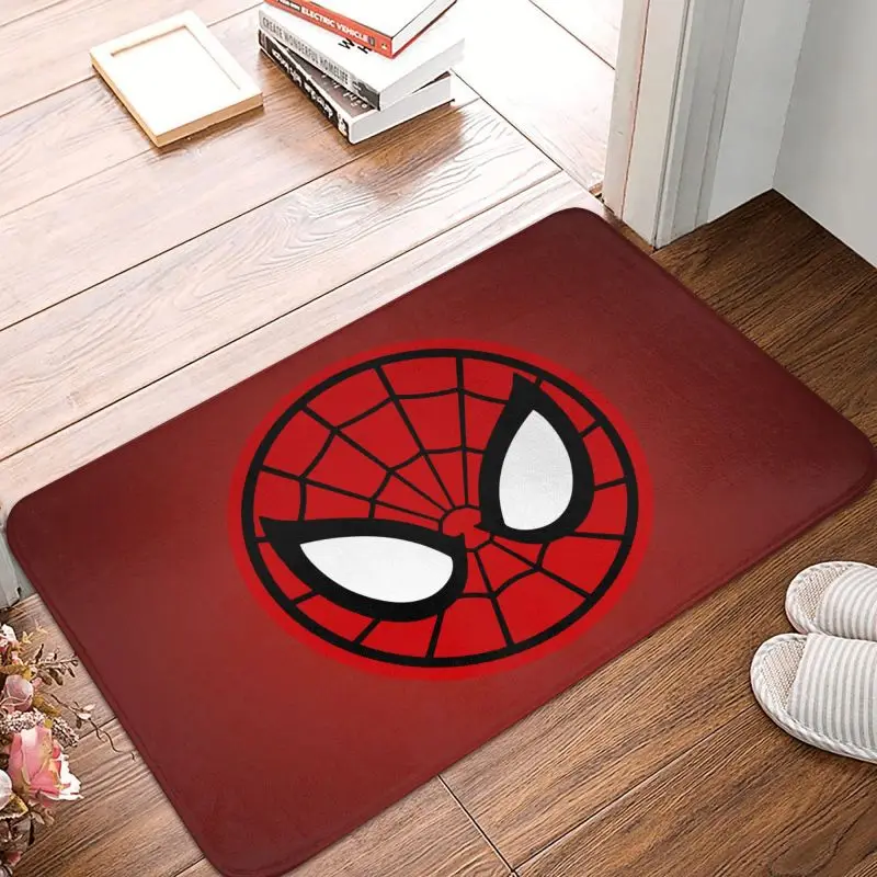 Custom Spider Man Doormat Anti-Slip Bath Kitchen Mat Living Room Door Floor Entrance Carpet Rug