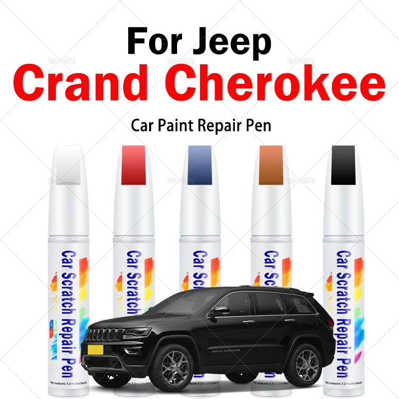 

For Jeep Grand Cherokee Touch Up Paint Pen (2011-2024) - Exact Color Match for Summit/Trailhawk - OEM Grade Scratch Repair Kit