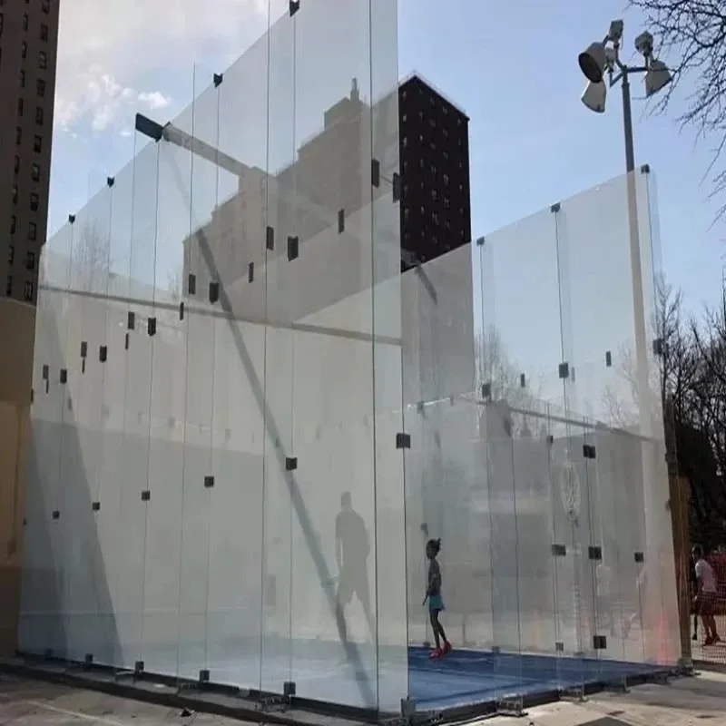 Panoramic Factory Price Indoor Squash Court Single Squash Court Double Squash Court for Sale
