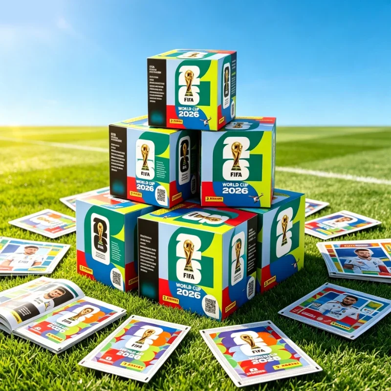 *-*In Stock Panini 2026 FIFA World Cup Sticker Pack Panini Soccer Card Panini Cards Soccer Memorabilia Collection Football Cards